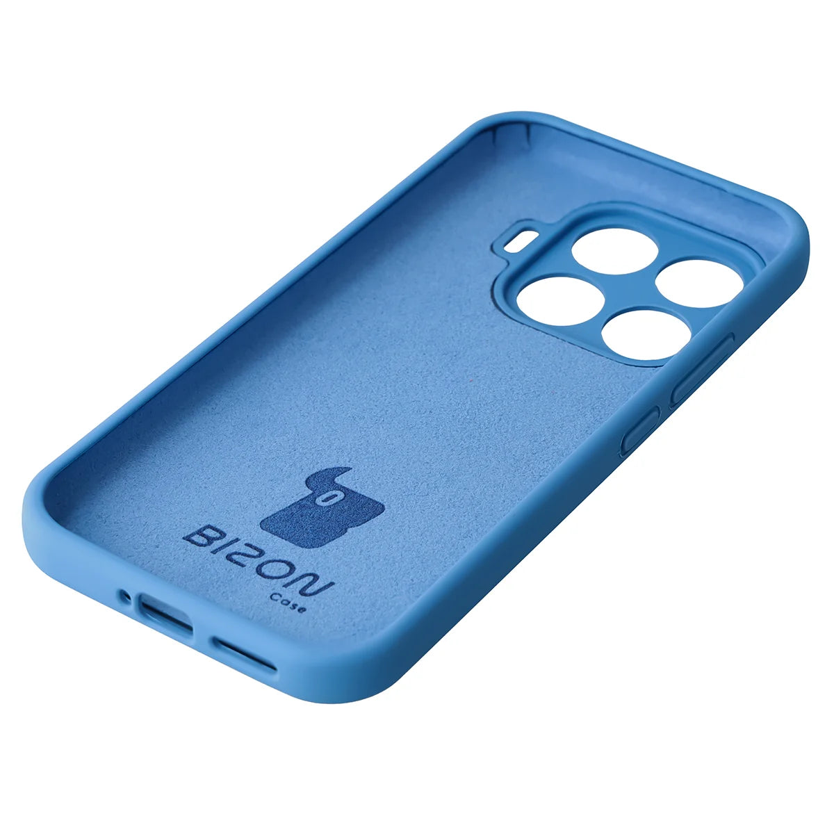 Silikon Handyhülle für Xiaomi 17T, Bizon Soft Case, Blau