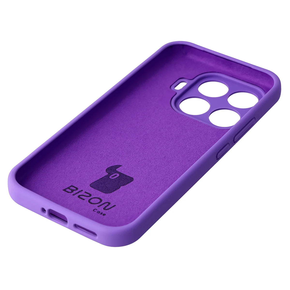 Silikon Handyhülle für Xiaomi 17T, Bizon Soft Case, Violett