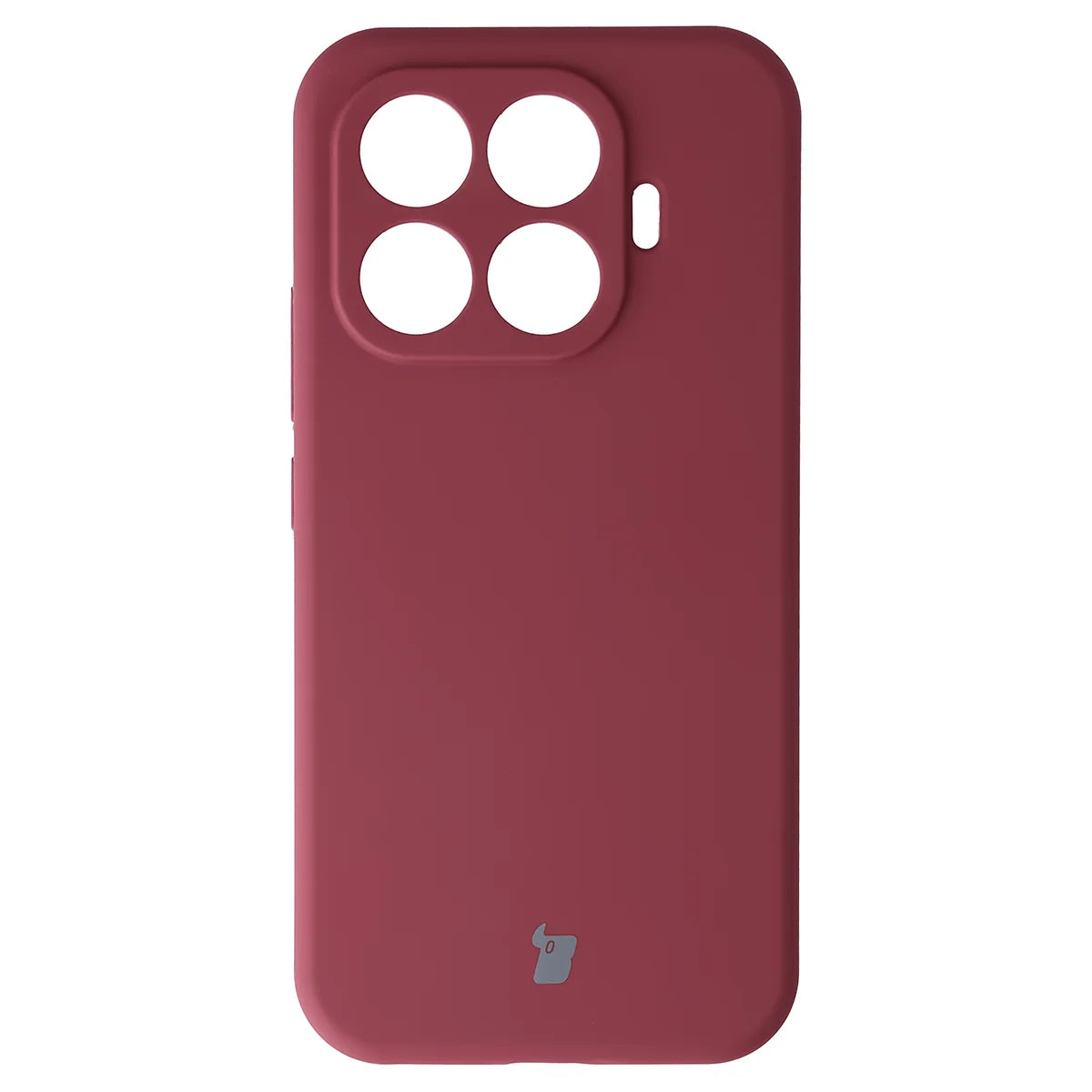 Silikon Handyhülle für Xiaomi 17T, Bizon Soft Case, Pflaumenfarbe