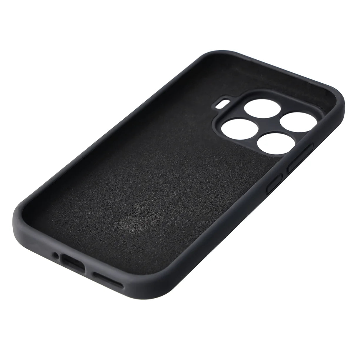 Silikon Handyhülle für Xiaomi 17T Pro, Bizon Soft Case, Schwarz