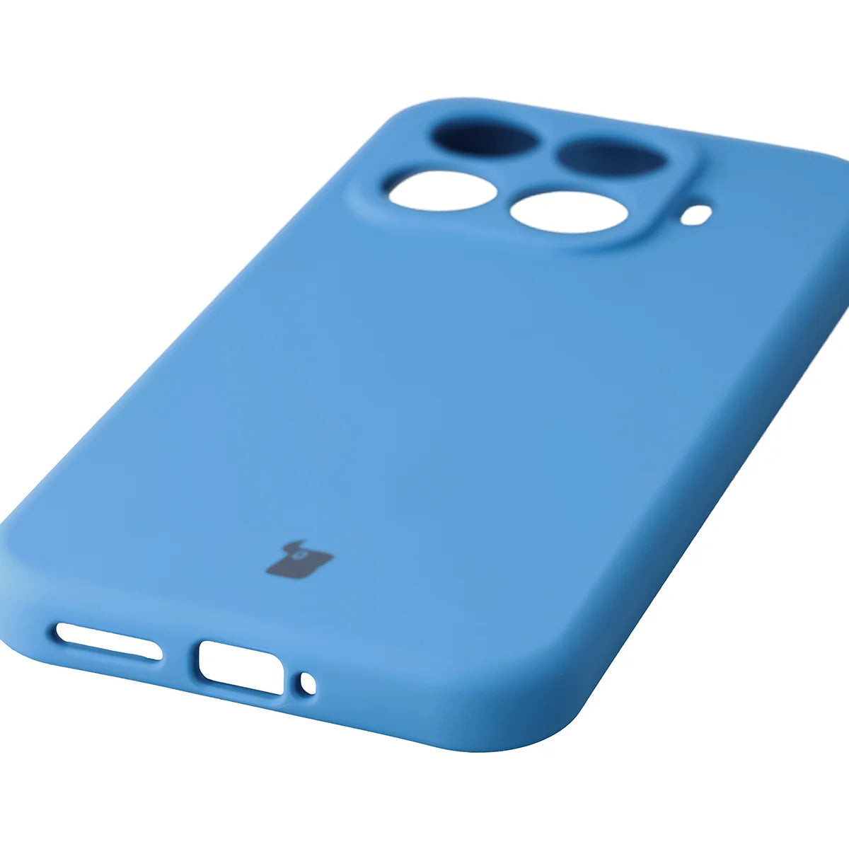Silikon Handyhülle für Xiaomi 17T Pro, Bizon Soft Case, Blau