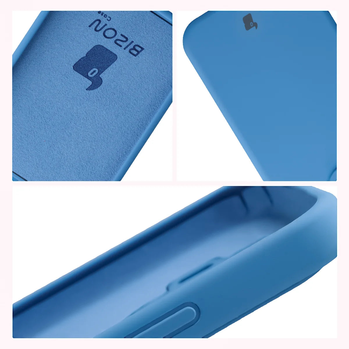 Silikon Handyhülle für Xiaomi 17T Pro, Bizon Soft Case, Blau