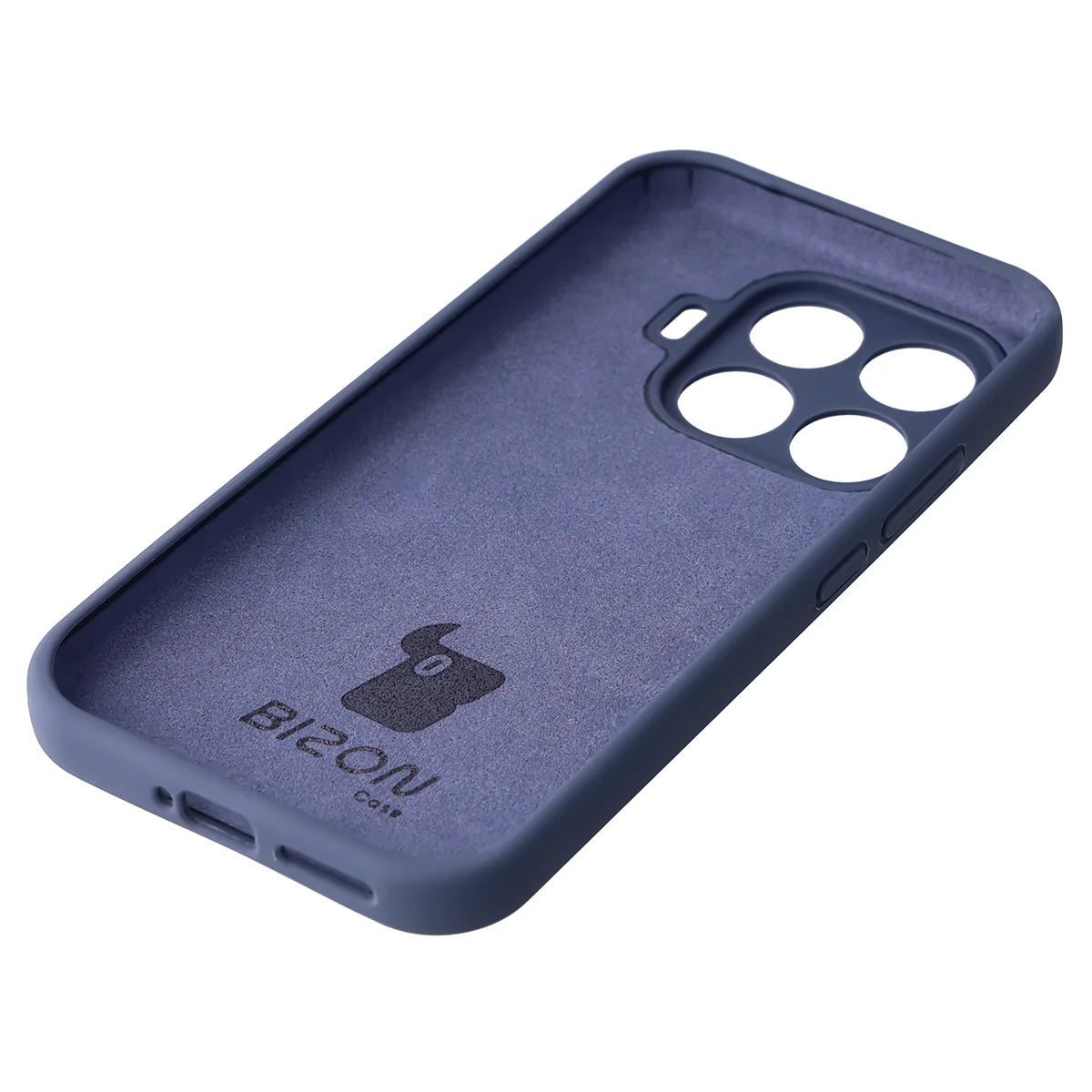 Silikon Handyhülle für Xiaomi 17T Pro, Bizon Soft Case, Dunkelblau