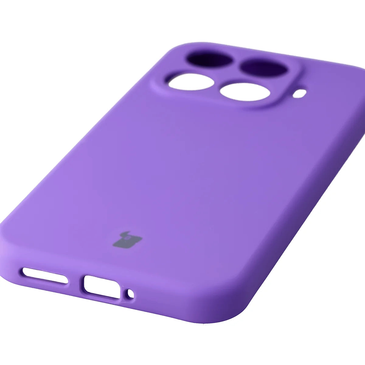 Silikon Handyhülle für Xiaomi 17T Pro, Bizon Soft Case, Violett