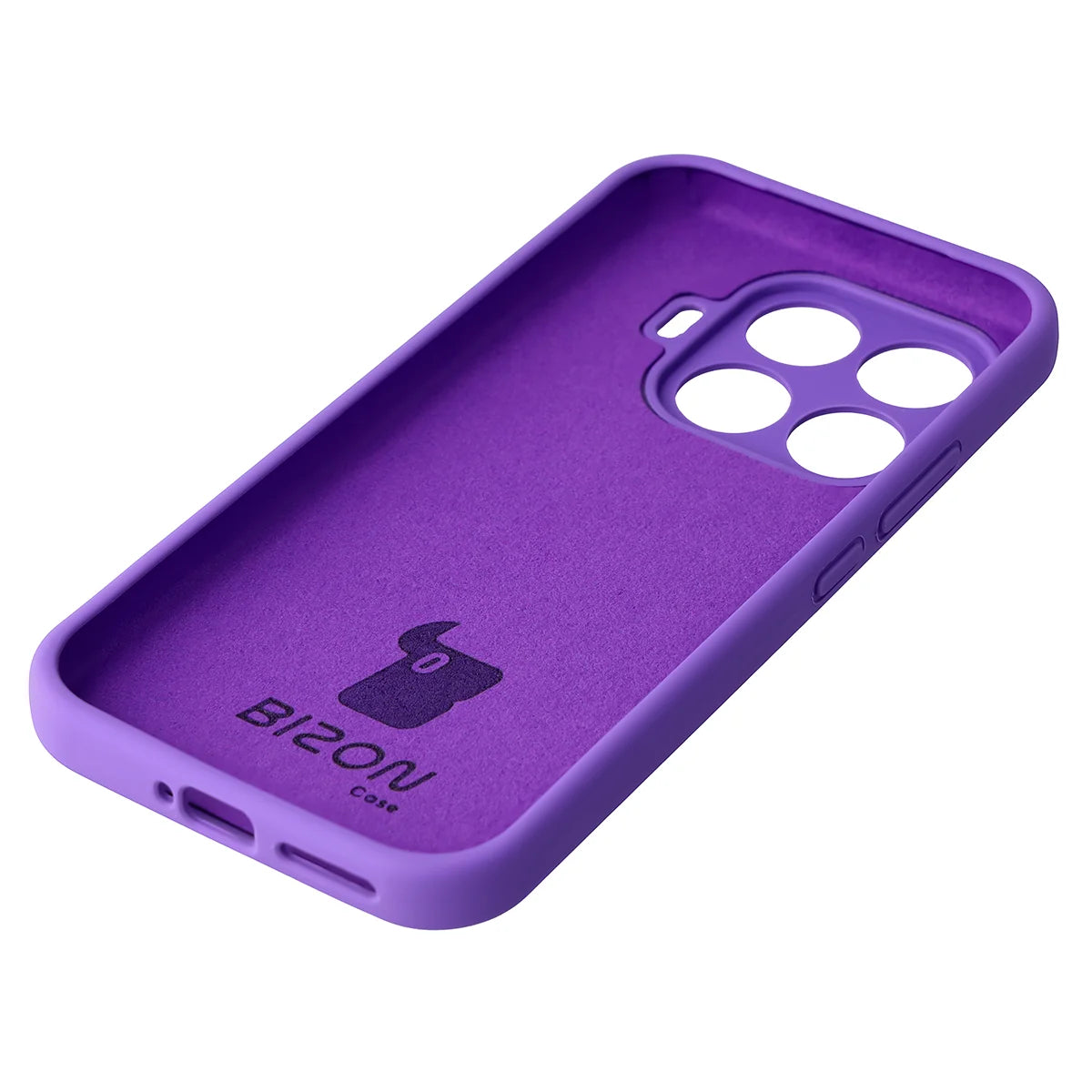 Silikon Handyhülle für Xiaomi 17T Pro, Bizon Soft Case, Violett