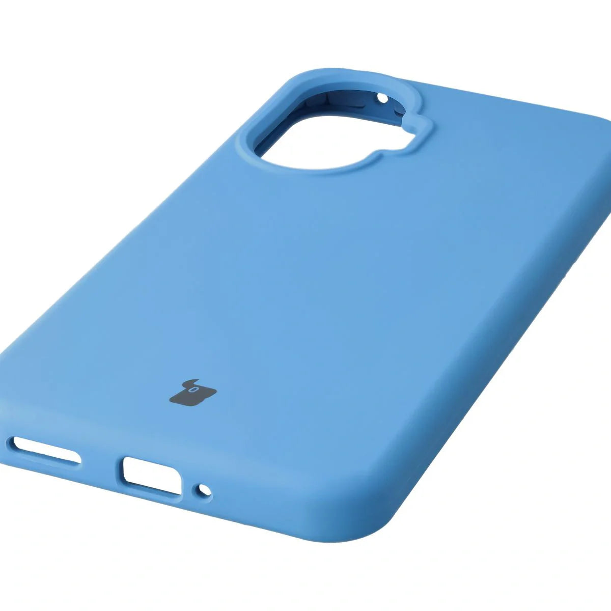 Silikon Handyhülle für Xiaomi POCO F7, Bizon Soft Case, Blau