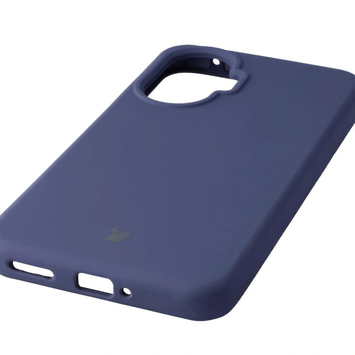 Silikon Handyhülle für Xiaomi POCO F7, Bizon Soft Case, Dunkelblau