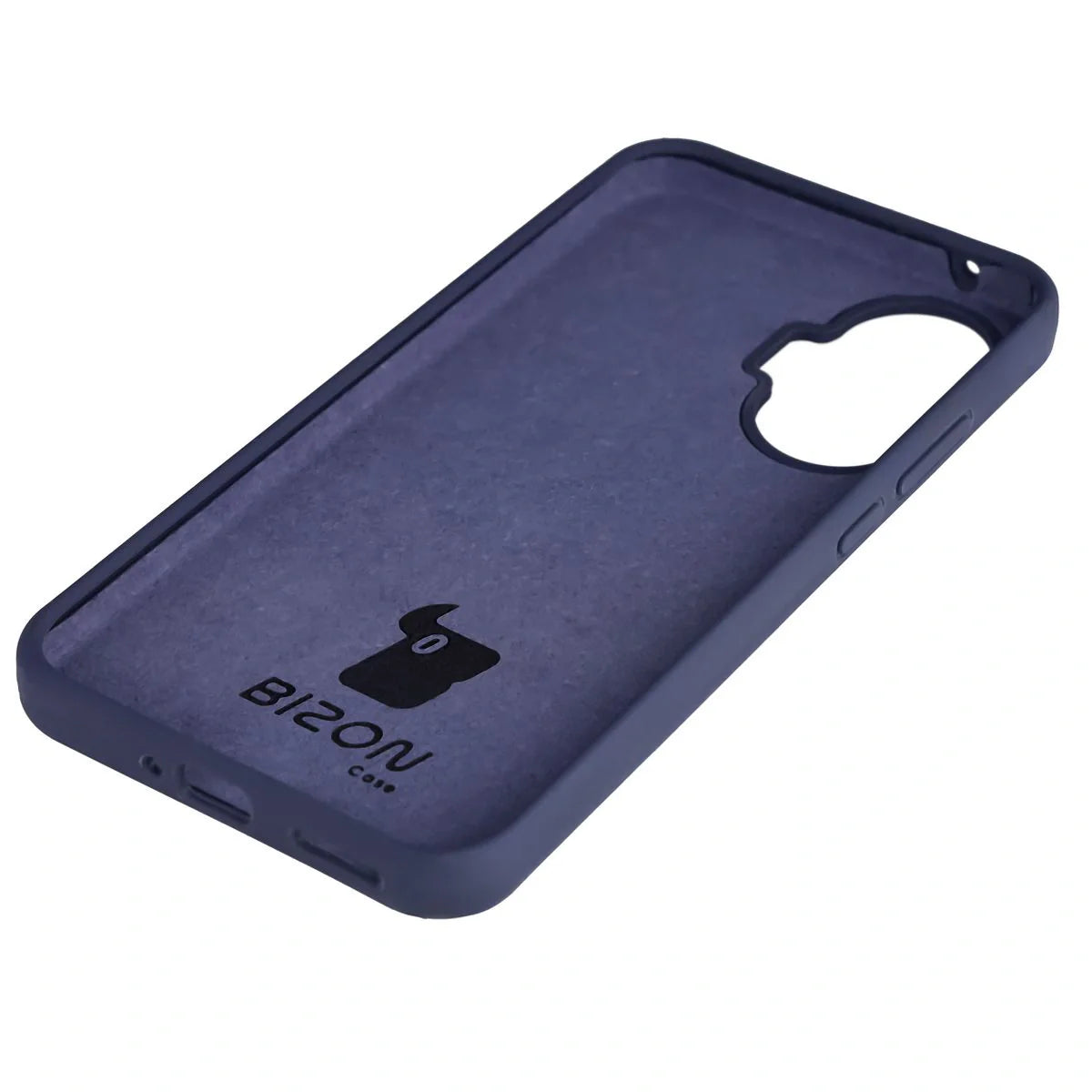 Silikon Handyhülle für Xiaomi POCO F7, Bizon Soft Case, Dunkelblau