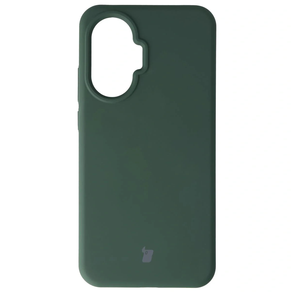 Silikon Handyhülle für Xiaomi POCO F7, Bizon Soft Case, Dunkelgrün