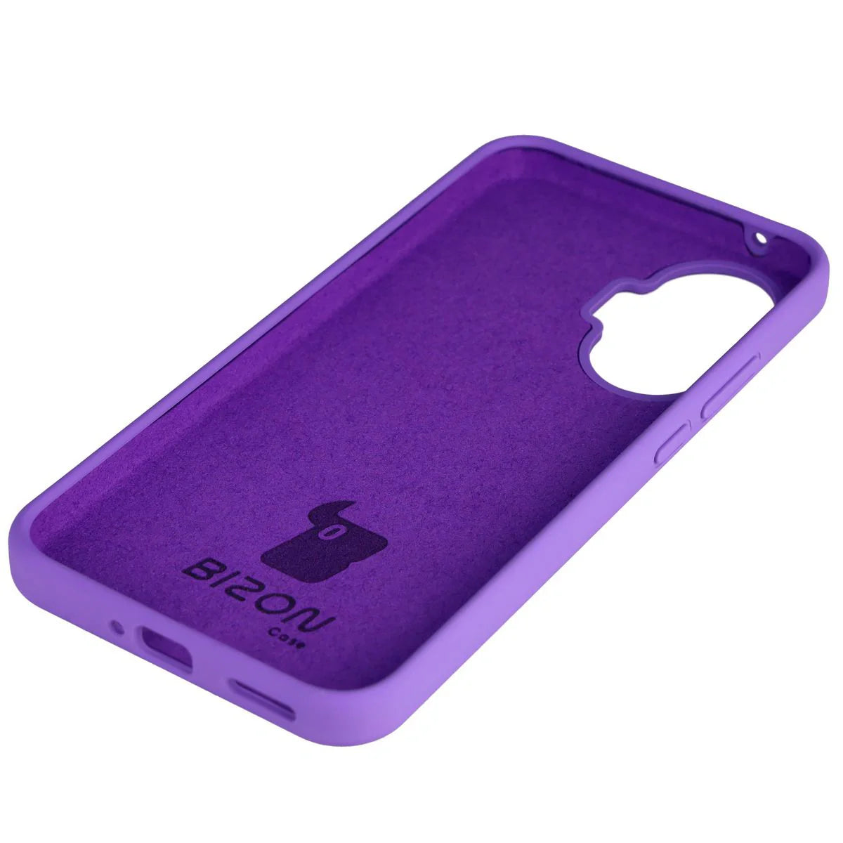 Silikon Handyhülle für Xiaomi POCO F7, Bizon Soft Case, Violett