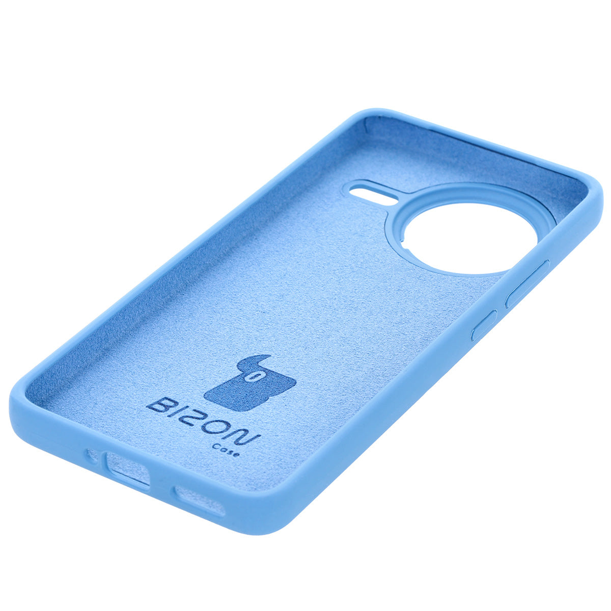Silikon Handyhülle für Xiaomi POCO F7 Pro, Bizon Soft Case, Blau