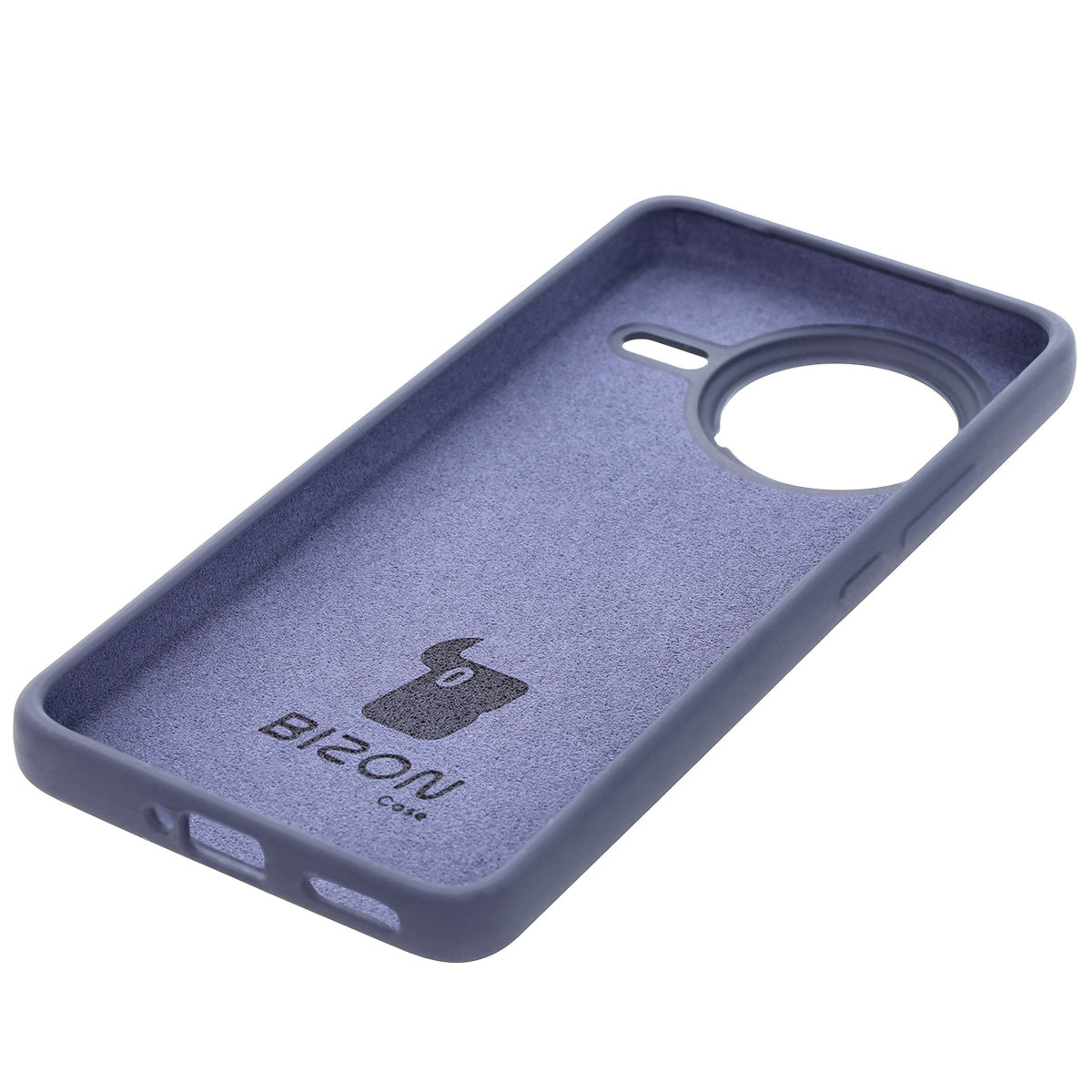 Silikon Handyhülle für Xiaomi POCO F7 Pro, Bizon Soft Case, Dunkelblau