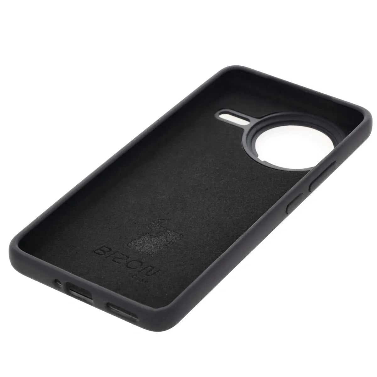 Silikon Handyhülle für Xiaomi POCO F7 Ultra, Bizon Soft Case, Schwarz