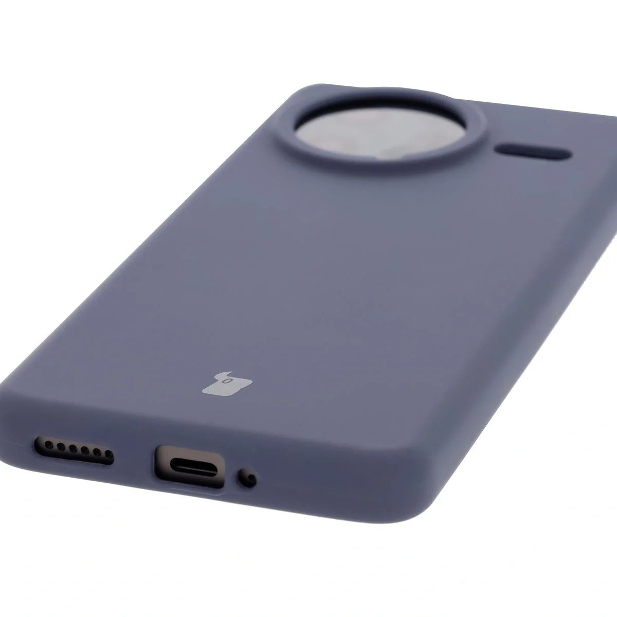 Silikon Handyhülle für Xiaomi POCO F7 Ultra, Bizon Soft Case, Dunkelblau