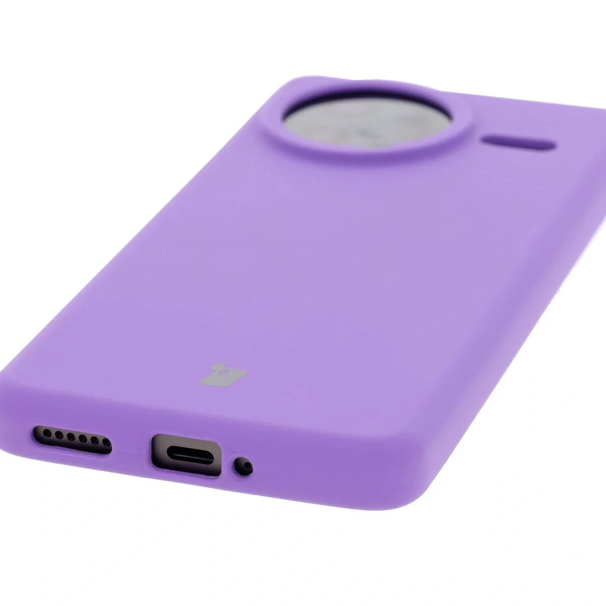 Silikon Handyhülle für Xiaomi POCO F7 Ultra, Bizon Soft Case, Violett