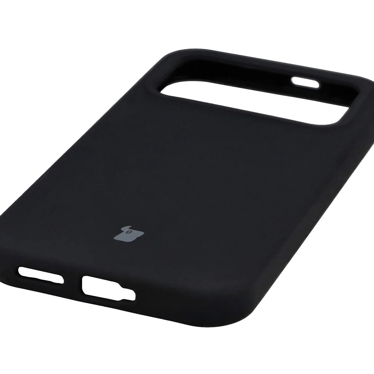Silikon Handyhülle für Xiaomi POCO F8 Pro, Bizon Soft Case, Schwarz