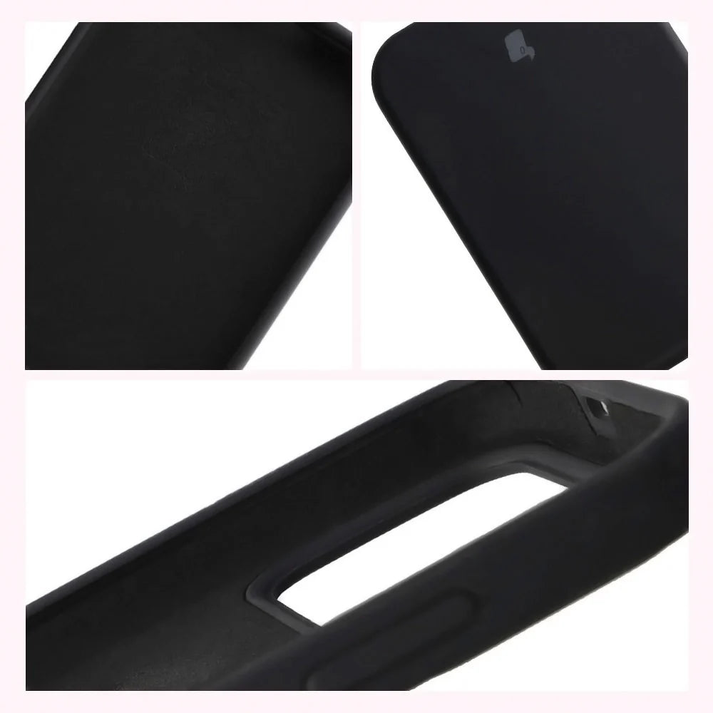 Silikon Handyhülle für Xiaomi POCO F8 Pro, Bizon Soft Case, Schwarz