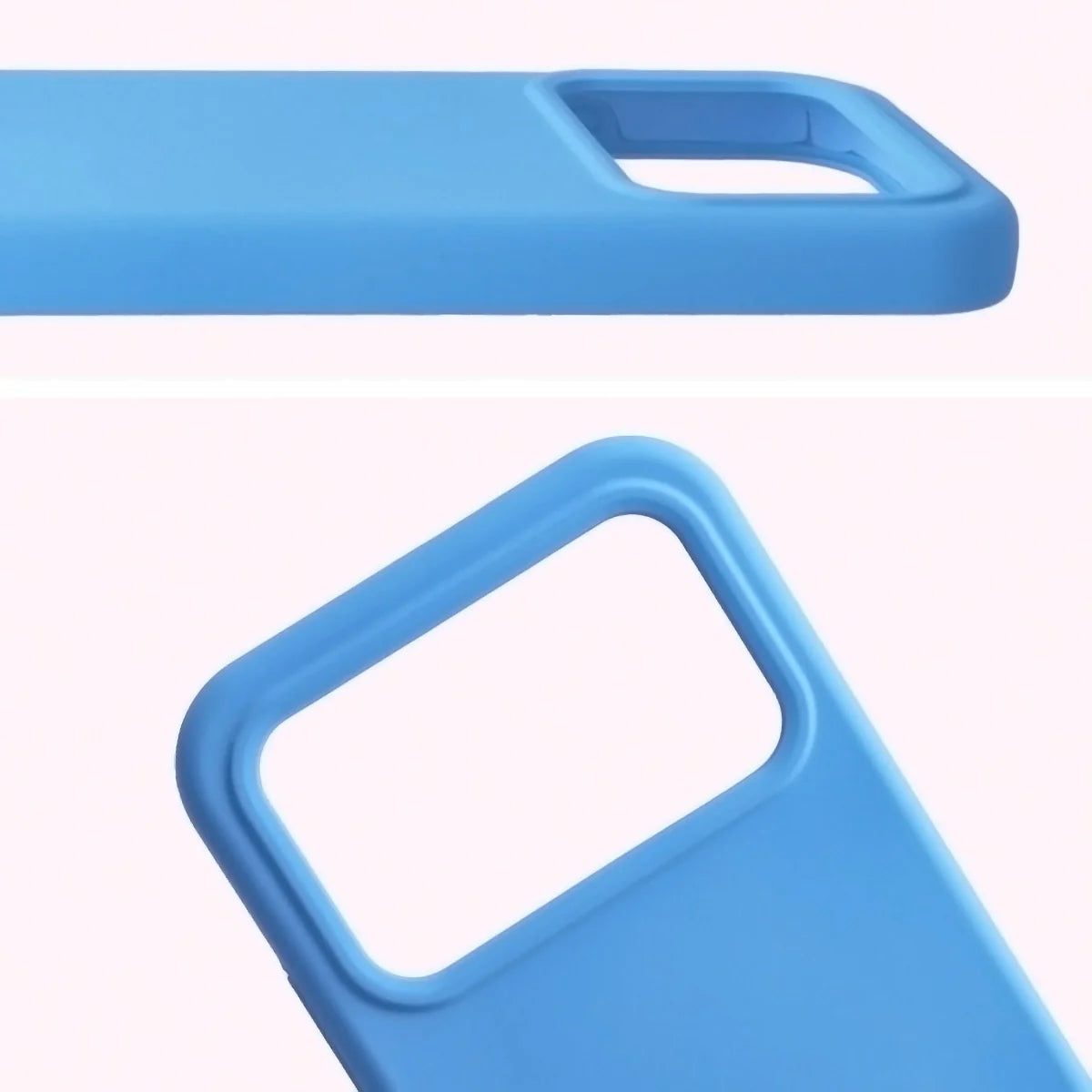 Silikon Handyhülle für Xiaomi POCO F8 Pro, Bizon Soft Case, Blau