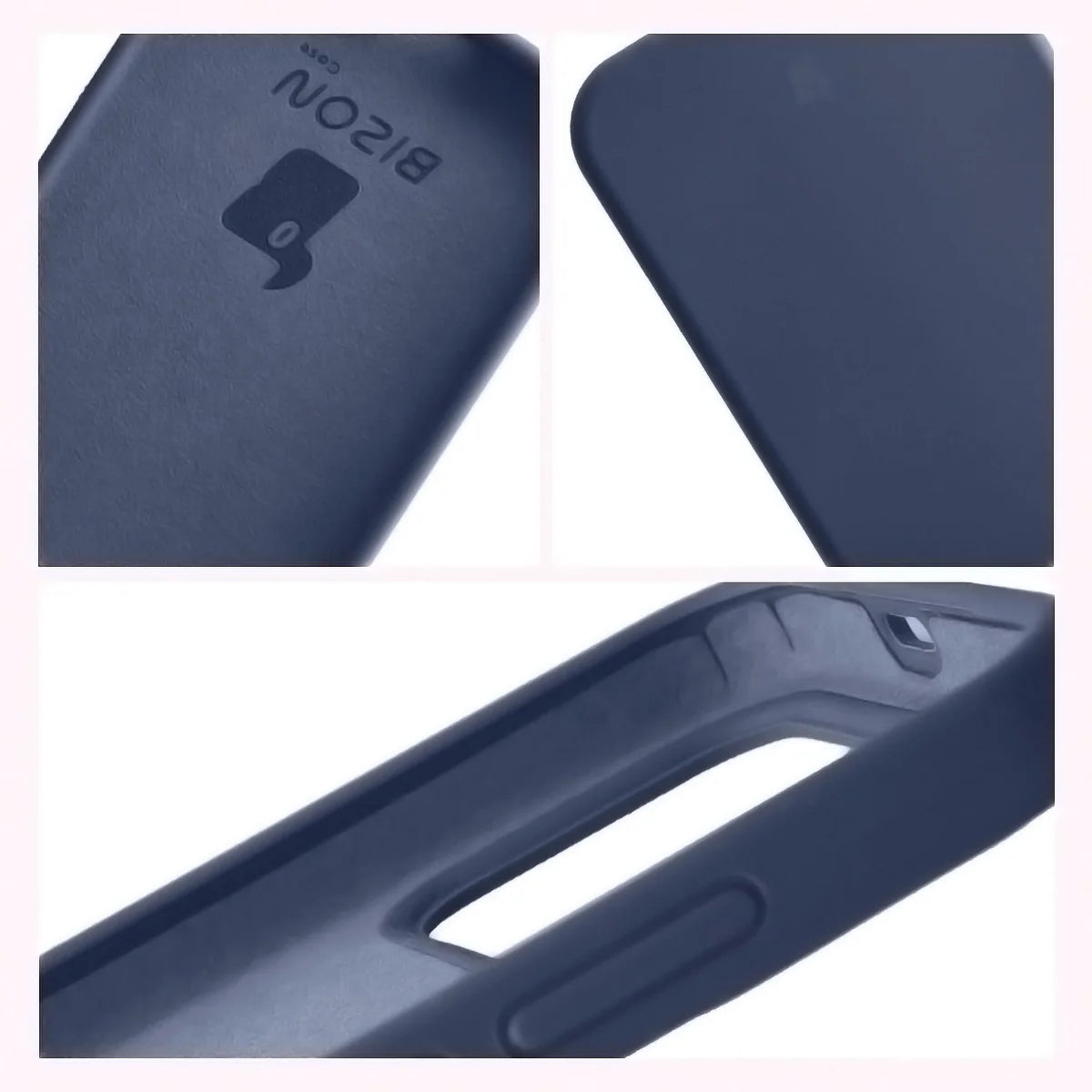 Silikon Handyhülle für Xiaomi POCO F8 Pro, Bizon Soft Case, Dunkelblau
