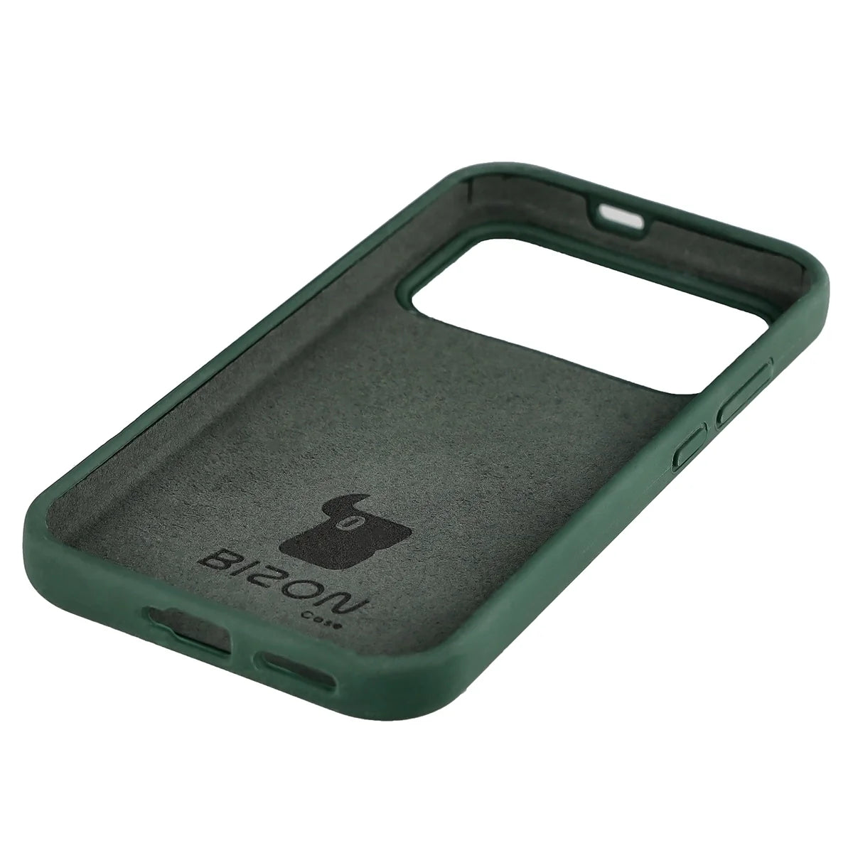 Silikon Handyhülle für Xiaomi POCO F8 Pro, Bizon Soft Case, Dunkelgrün