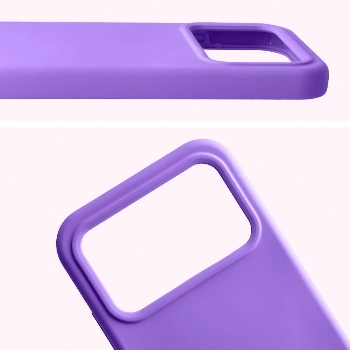 Silikon Handyhülle für Xiaomi POCO F8 Pro, Bizon Soft Case, Violett