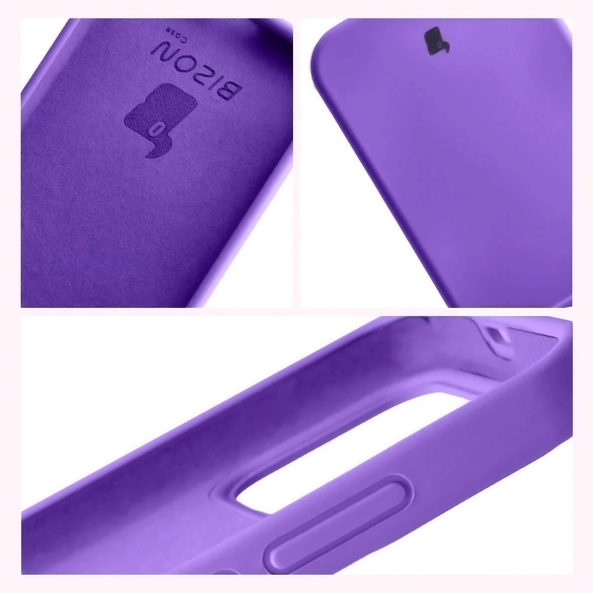 Silikon Handyhülle für Xiaomi POCO F8 Pro, Bizon Soft Case, Violett