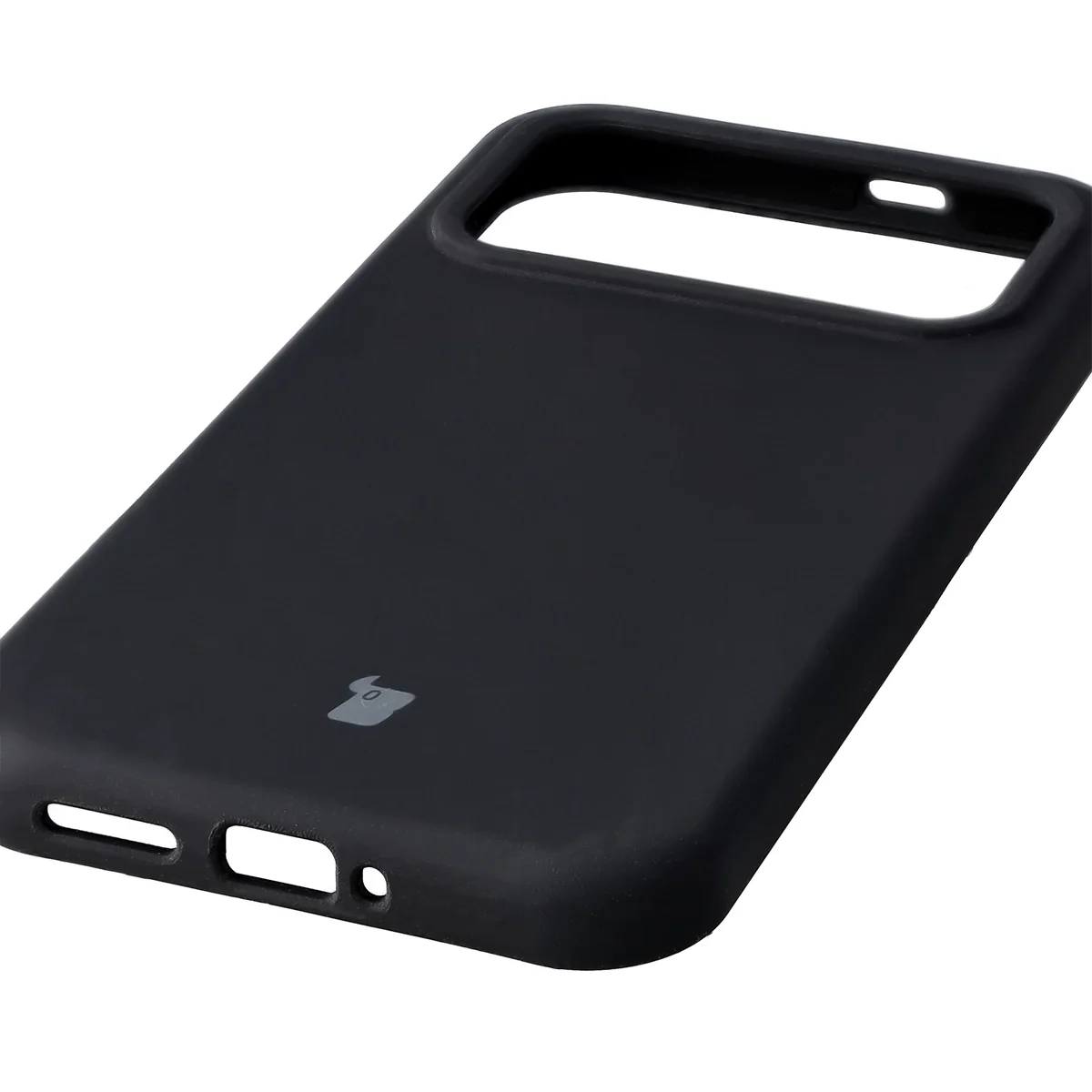 Silikon Handyhülle für Xiaomi POCO F8 Ultra, Bizon Soft Case, Schwarz