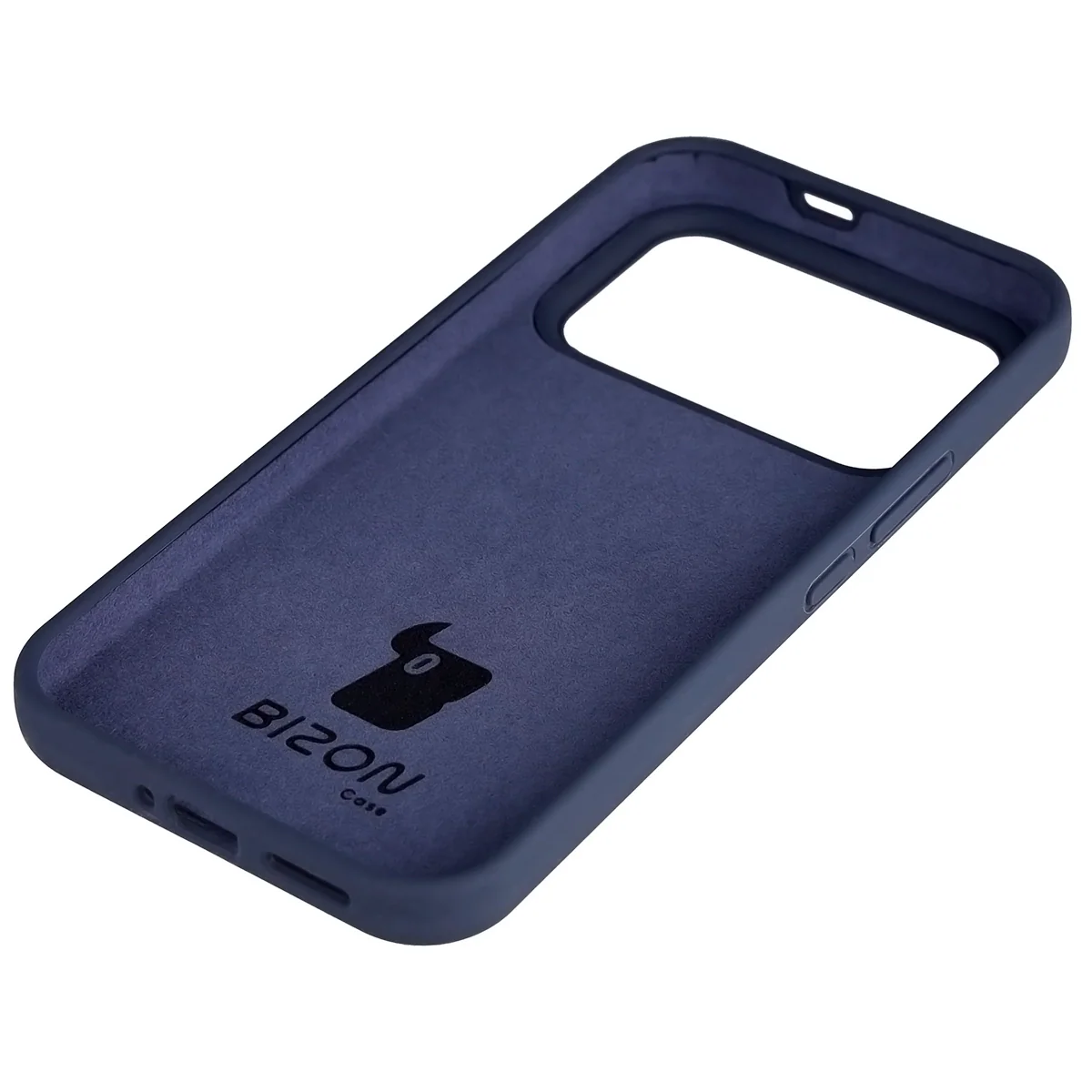 Silikon Handyhülle für Xiaomi POCO F8 Ultra, Bizon Soft Case, Dunkelblau