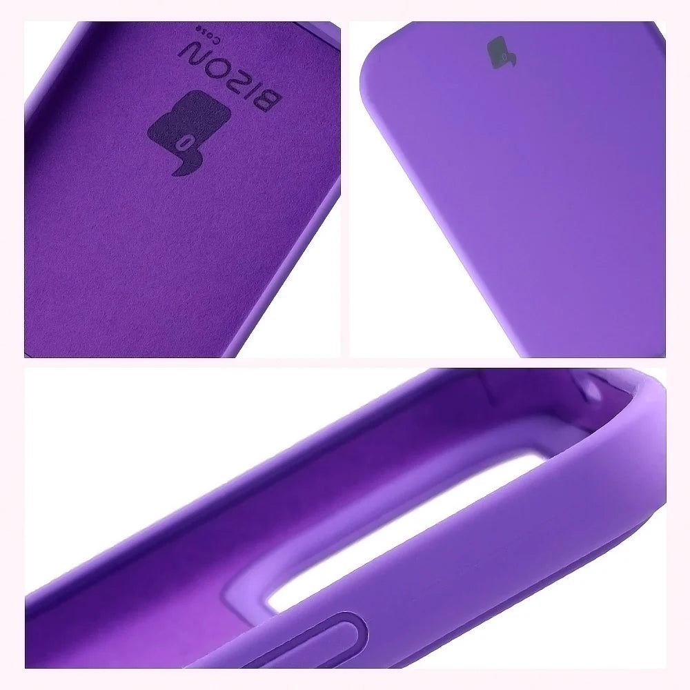 Silikon Handyhülle für Xiaomi POCO F8 Ultra, Bizon Soft Case, Violett