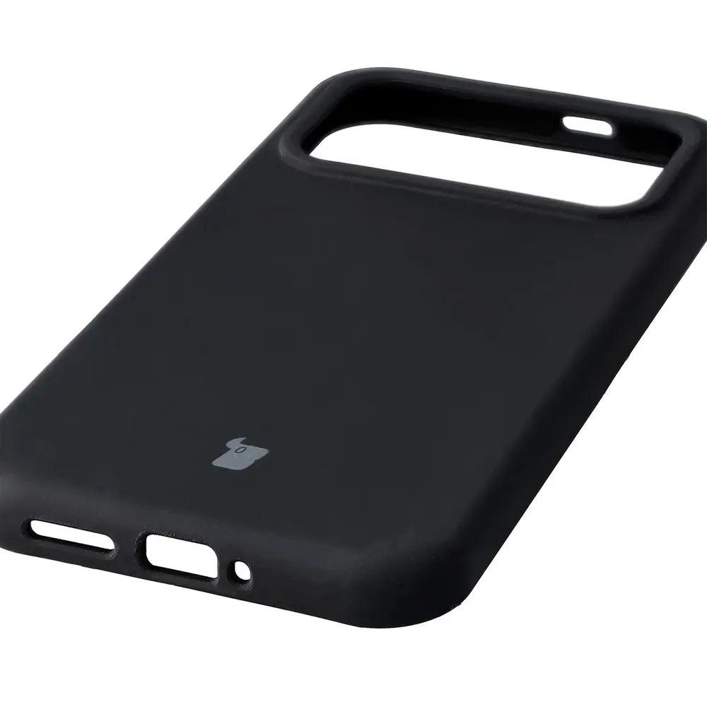 Silikon Handyhülle für Xiaomi POCO F9 Pro, Bizon Soft Case, Schwarz (3/7)
