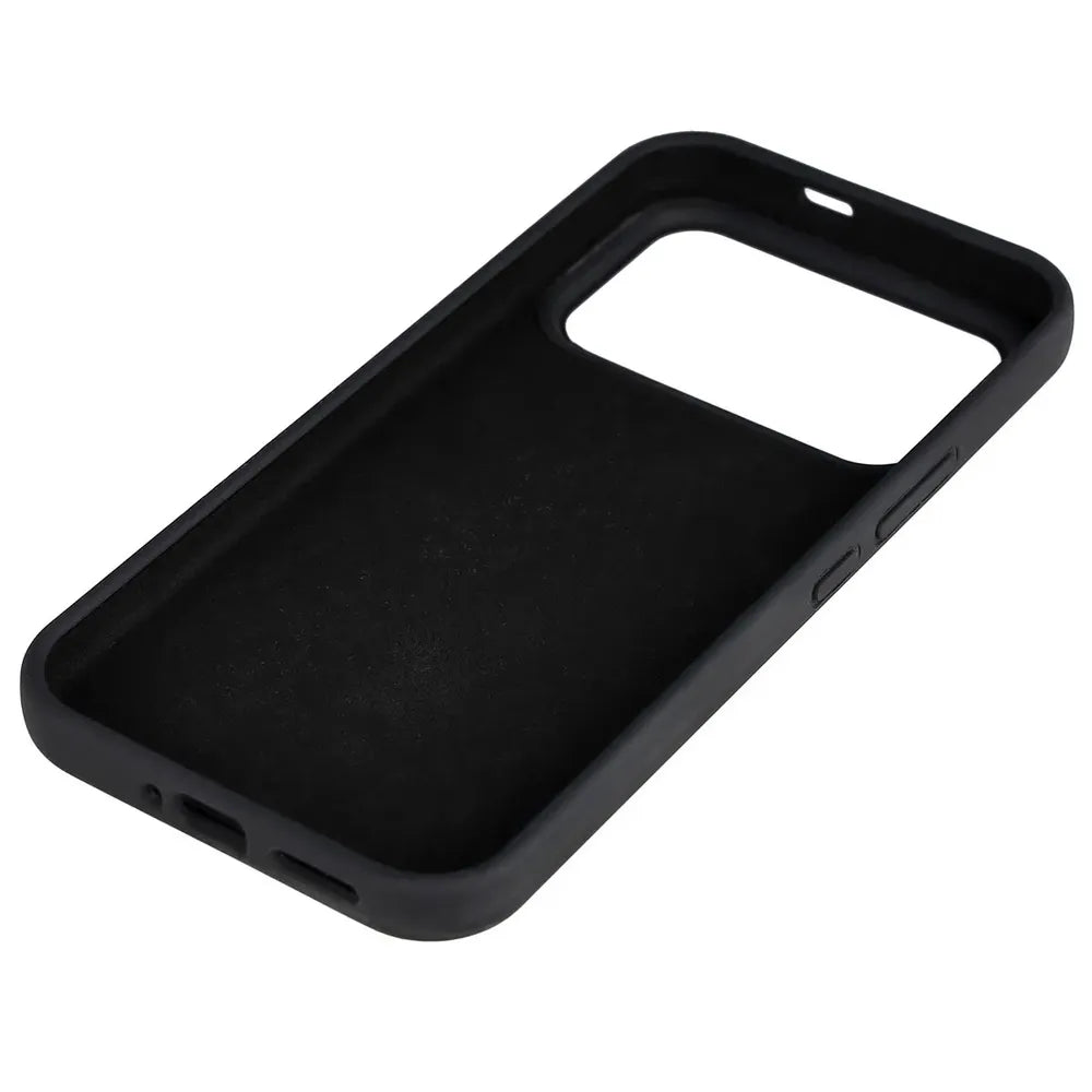Silikon Handyhülle für Xiaomi POCO F9 Pro, Bizon Soft Case, Schwarz (4/7)