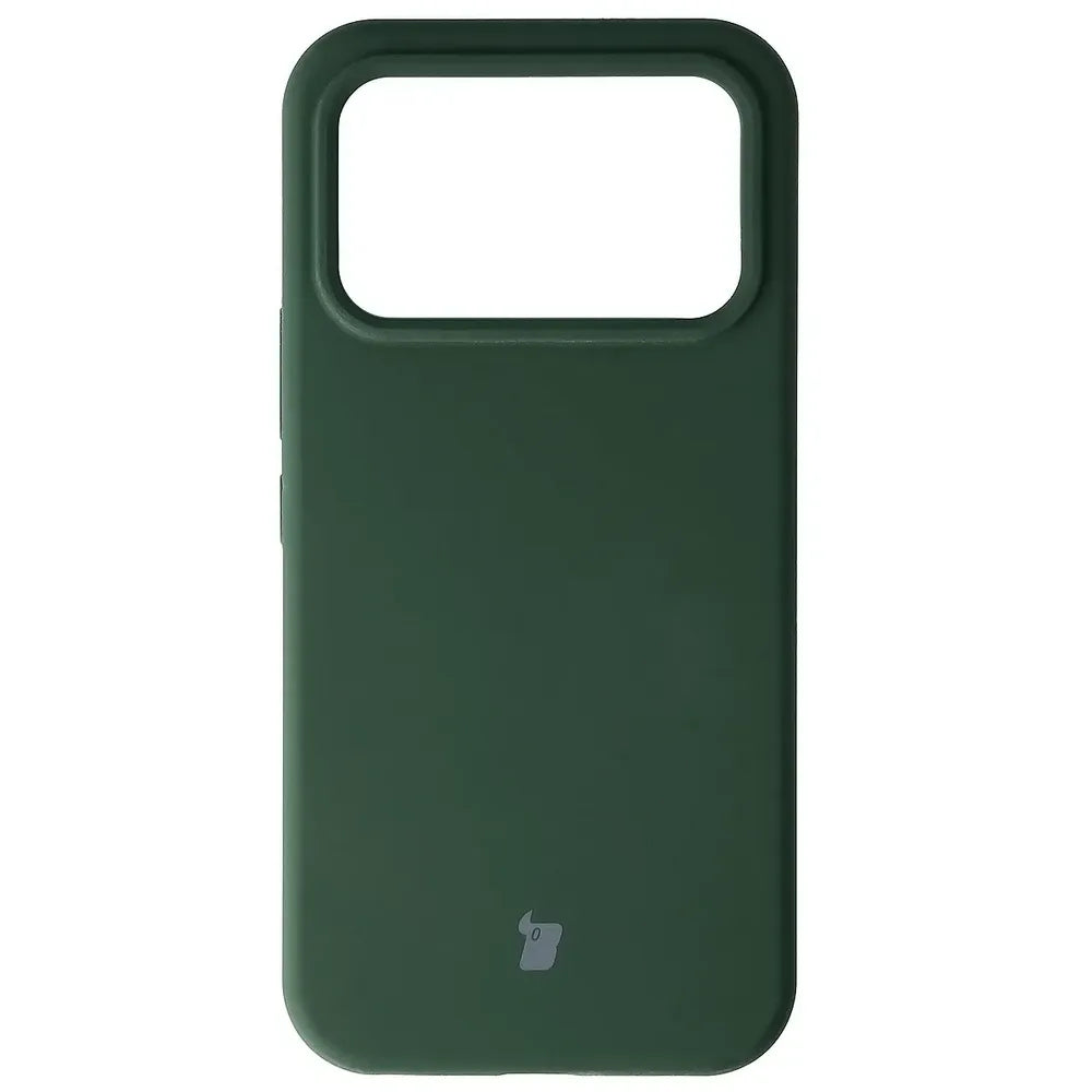 Silikon Handyhülle für Xiaomi POCO F9 Pro, Bizon Soft Case, Dunkelgrün (2/7)