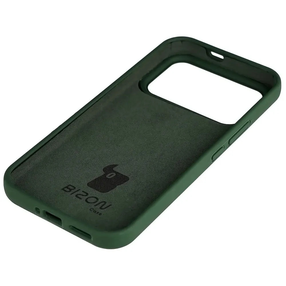 Silikon Handyhülle für Xiaomi POCO F9 Pro, Bizon Soft Case, Dunkelgrün (4/7)