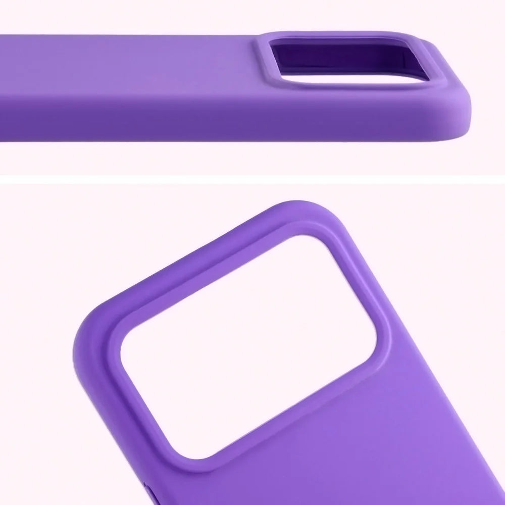 Silikon Handyhülle für Xiaomi POCO F9 Pro, Bizon Soft Case, Violett (5/7)