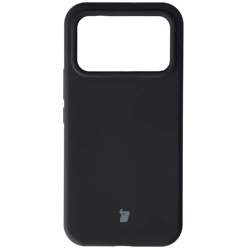 Silikon Handyhülle für Xiaomi POCO F9 Ultra, Bizon Soft Case, Schwarz (2/7)