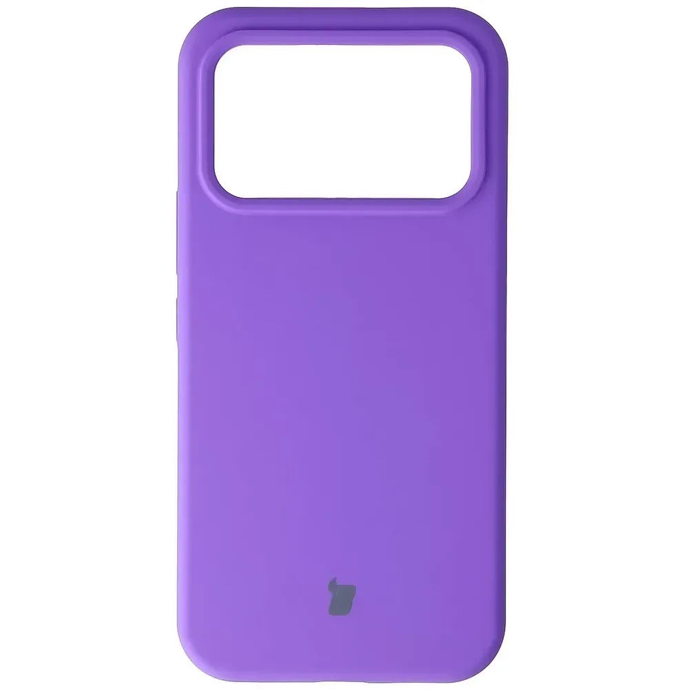 Silikon Handyhülle für Xiaomi POCO F9 Ultra, Bizon Soft Case, Violett (2/7)