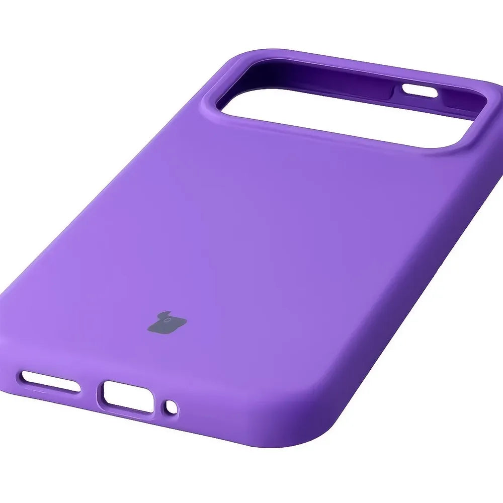 Silikon Handyhülle für Xiaomi POCO F9 Ultra, Bizon Soft Case, Violett (3/7)