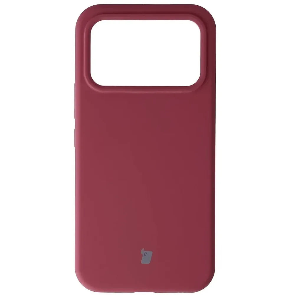 Silikon Handyhülle für Xiaomi POCO F9 Ultra, Bizon Soft Case, Pflaumenfarbe (2/7)