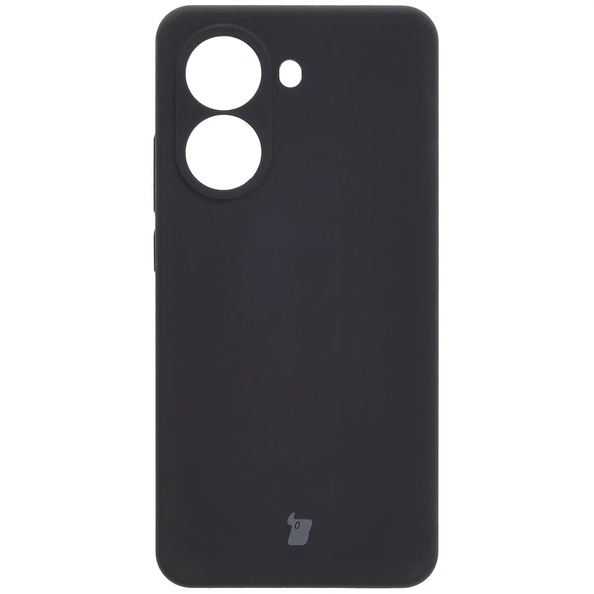 Silikon Handyhülle für Xiaomi POCO X7 Pro, Bizon Soft Case, Schwarz