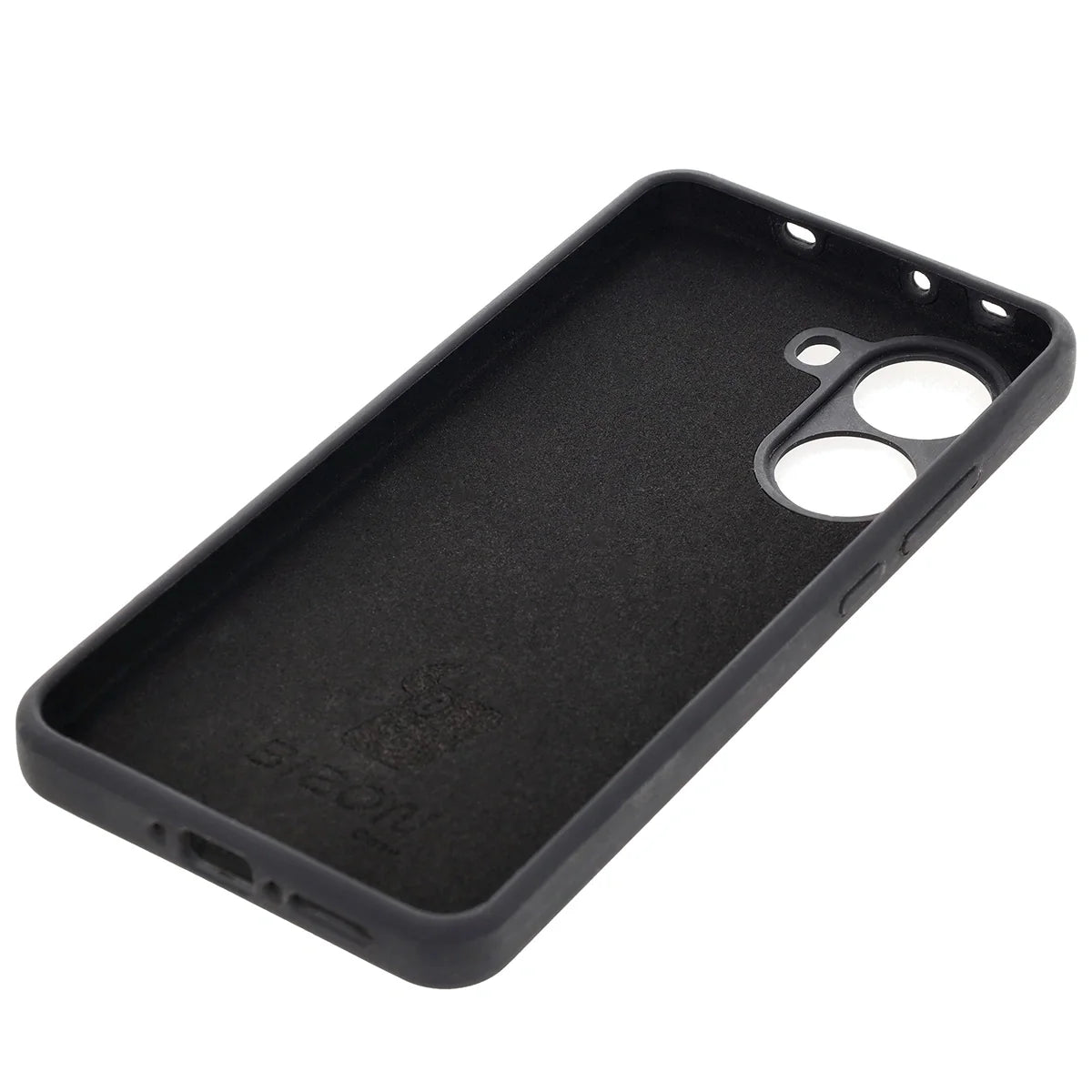 Silikon Handyhülle für Xiaomi POCO X7 Pro, Bizon Soft Case, Schwarz