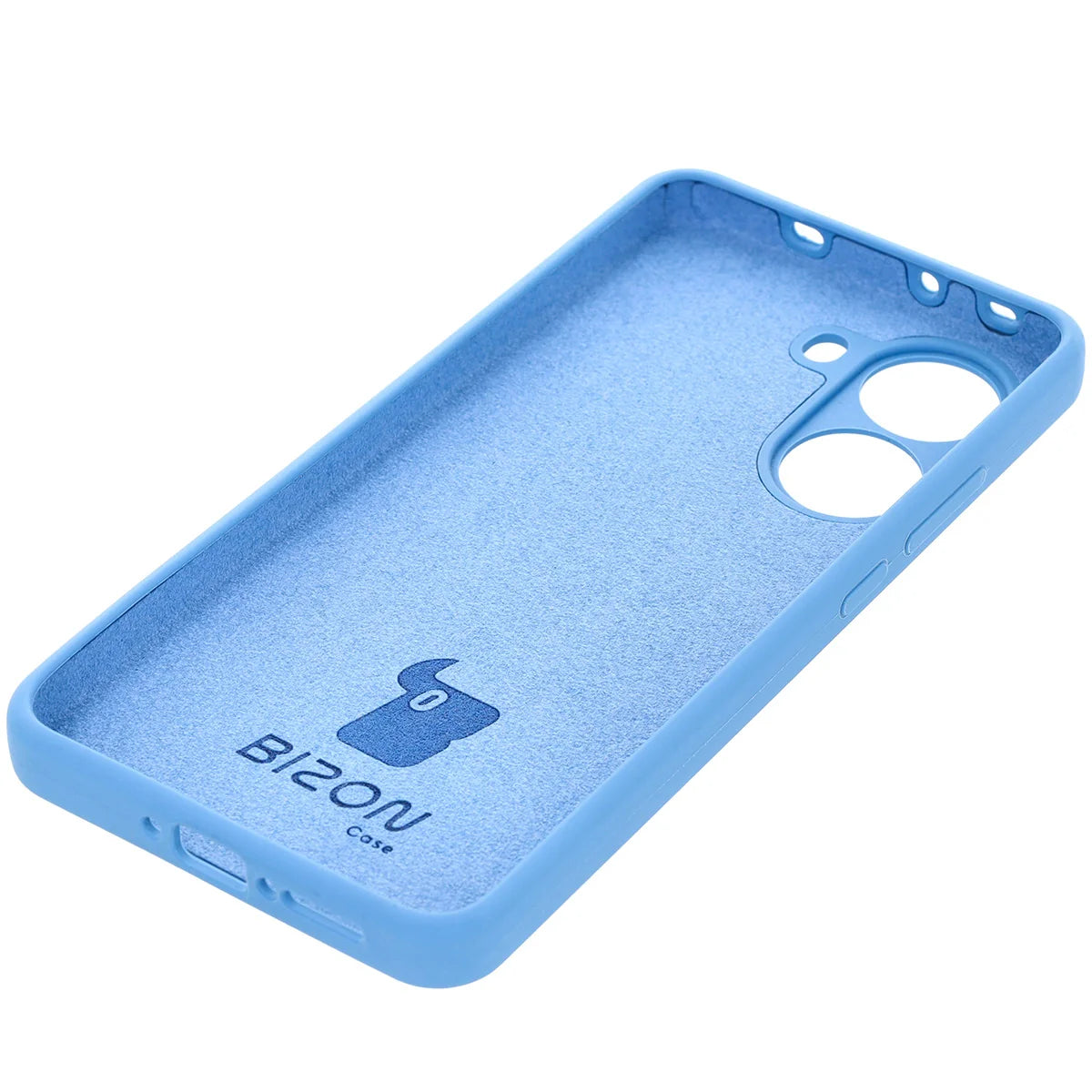 Silikon Handyhülle für Xiaomi POCO X7 Pro, Bizon Soft Case, Blau