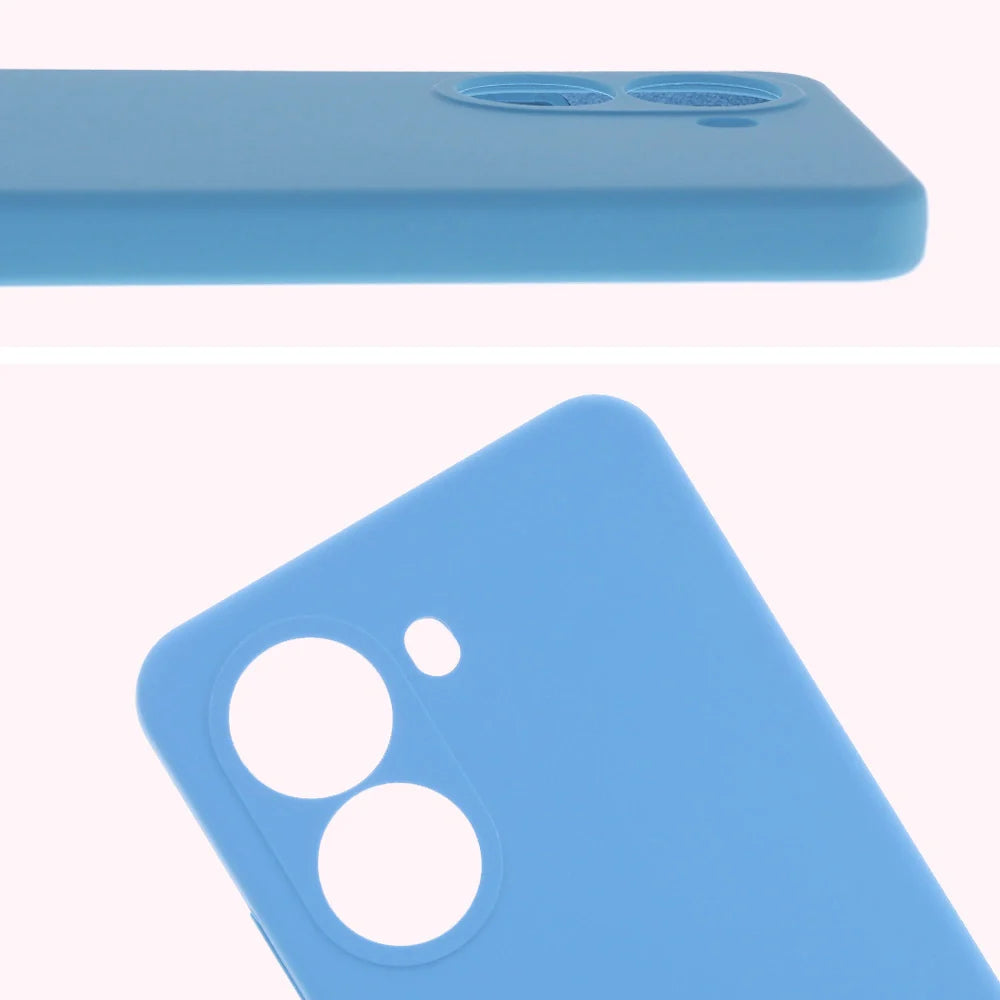 Silikon Handyhülle für Xiaomi POCO X7 Pro, Bizon Soft Case, Blau