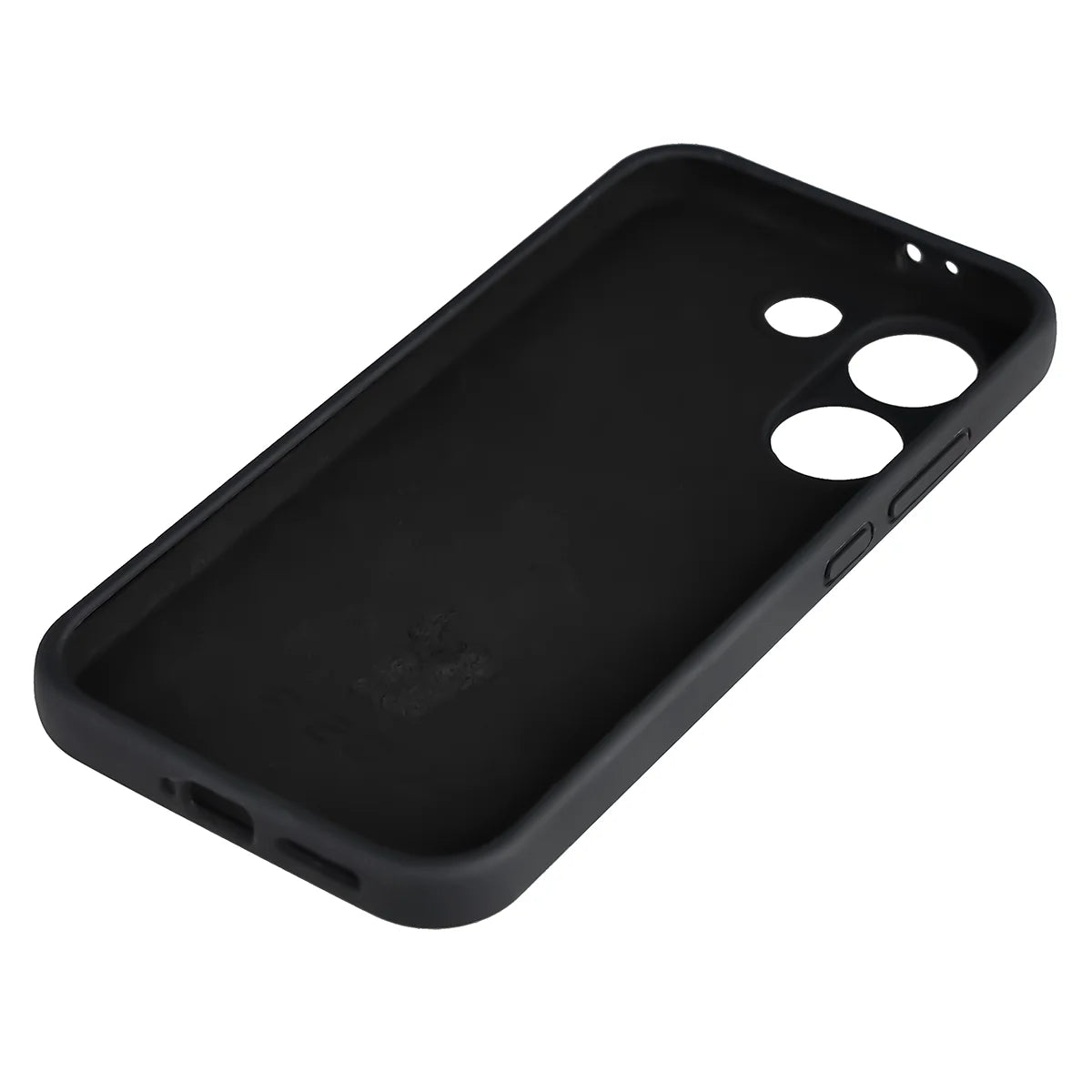 Silikon Handyhülle für Xiaomi POCO X8 Pro, Bizon Soft Case, Schwarz