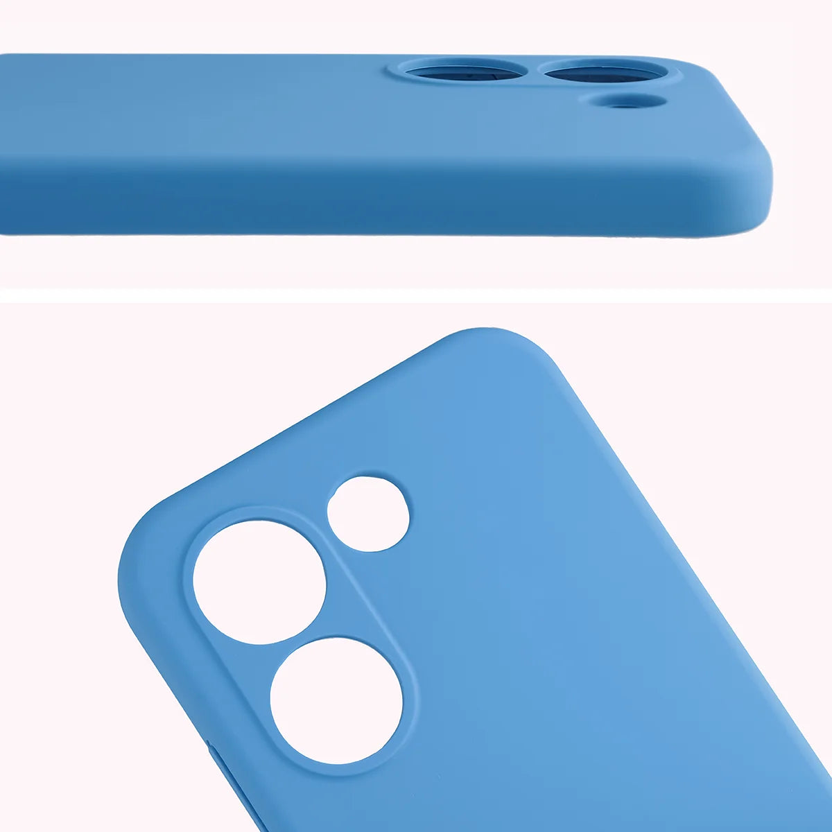 Silikon Handyhülle für Xiaomi POCO X8 Pro, Bizon Soft Case, Blau