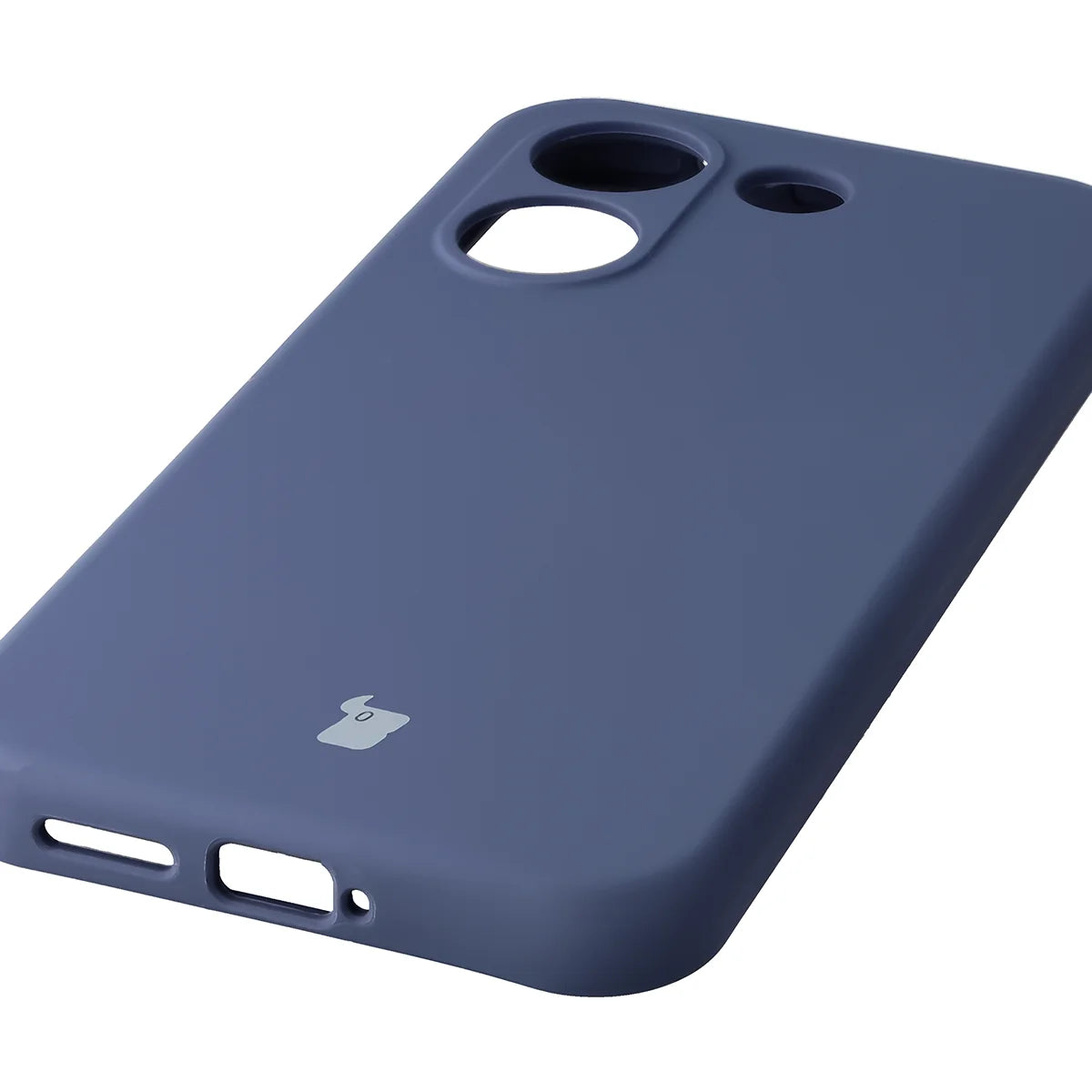 Silikon Handyhülle für Xiaomi POCO X8 Pro, Bizon Soft Case, Dunkelblau
