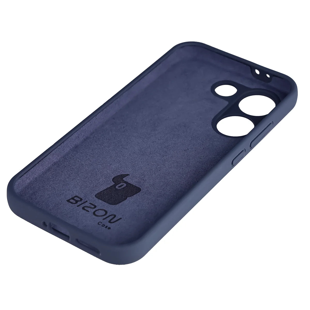 Silikon Handyhülle für Xiaomi POCO X8 Pro, Bizon Soft Case, Dunkelblau