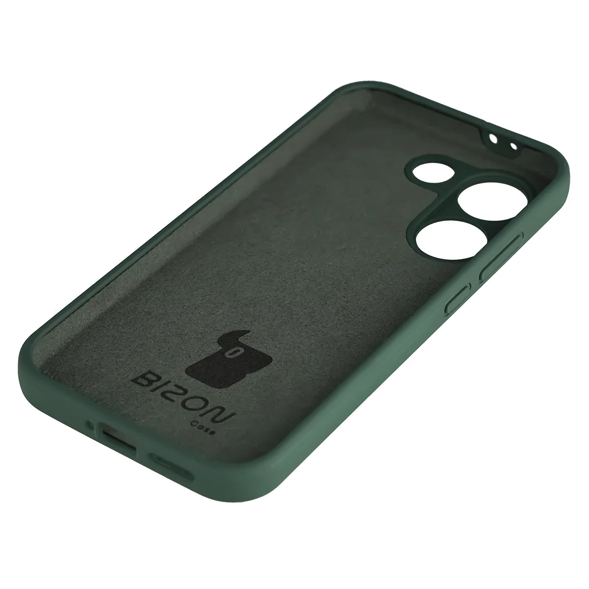 Silikon Handyhülle für Xiaomi POCO X8 Pro, Bizon Soft Case, Dunkelgrün