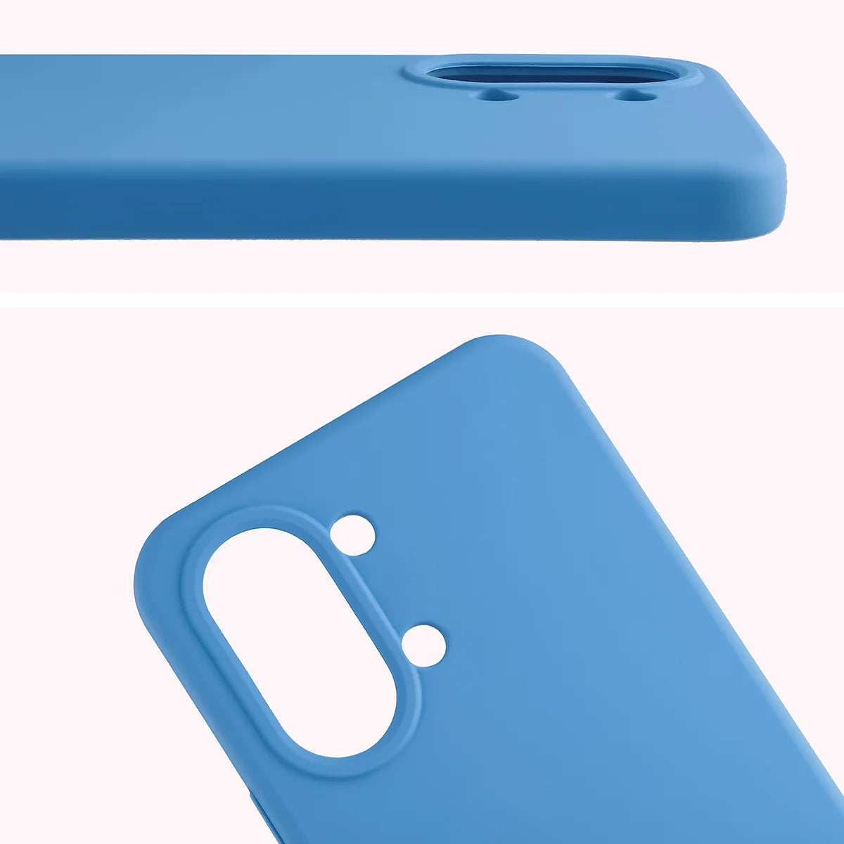 Silikon Handyhülle für Xiaomi POCO X8 Pro Max, Bizon Soft Case, Blau