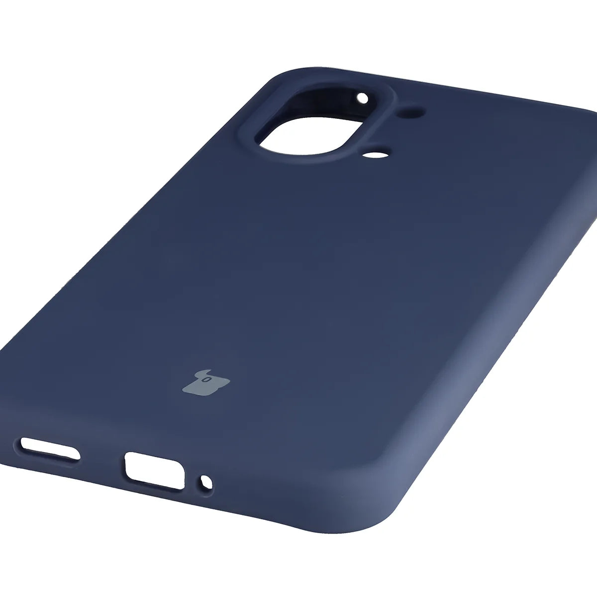 Silikon Handyhülle für Xiaomi POCO X8 Pro Max, Bizon Soft Case, Dunkelblau
