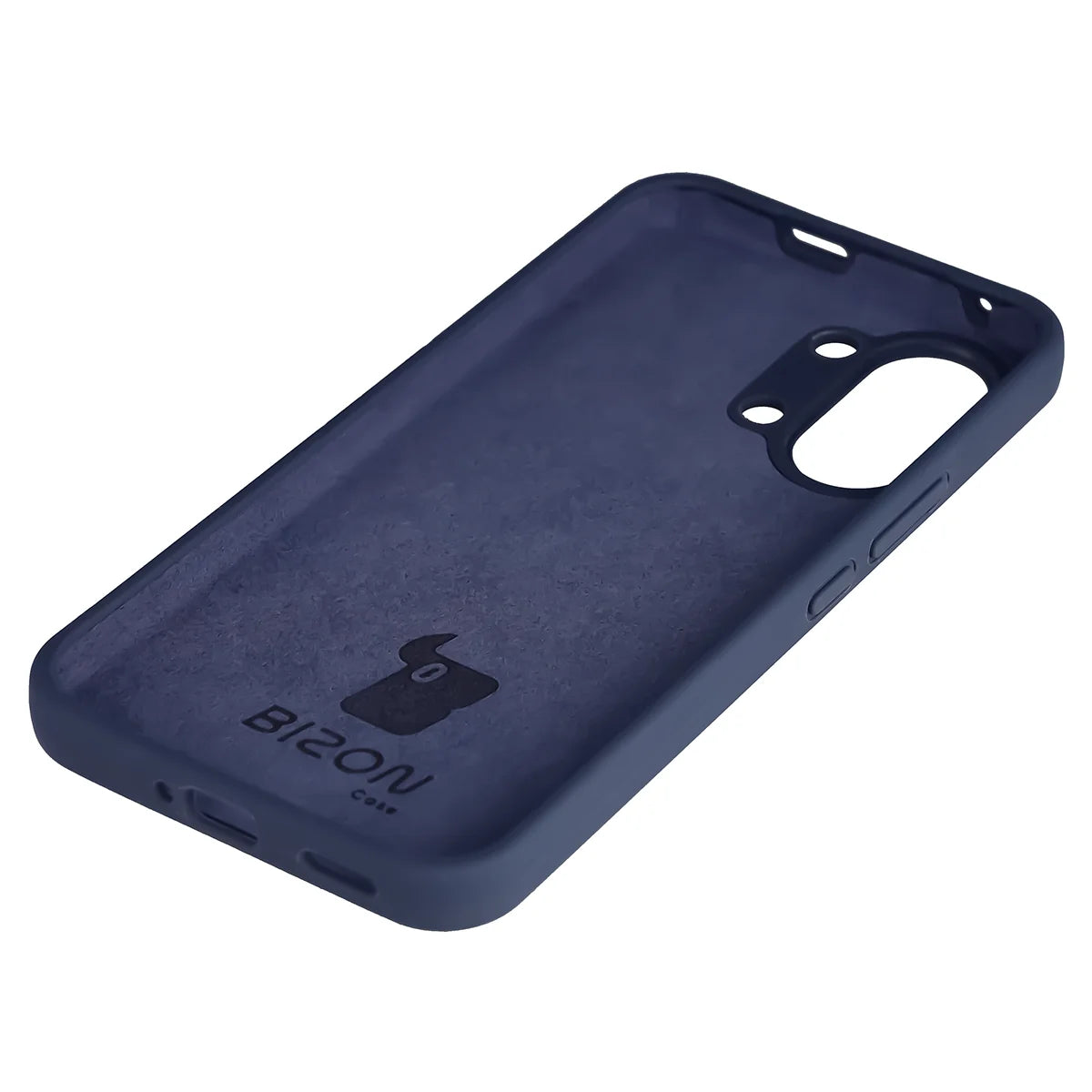 Silikon Handyhülle für Xiaomi POCO X8 Pro Max, Bizon Soft Case, Dunkelblau